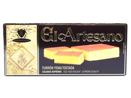 Turrón yema tostada 200g