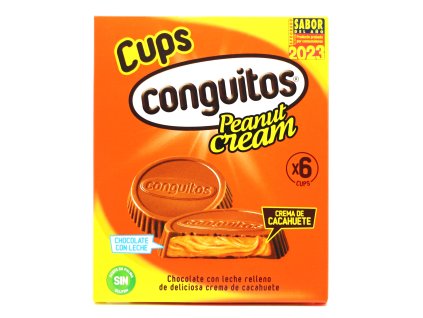 Conguitos-mléčná čokoláda s arašídovým krémem 102g