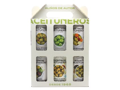 Olivy 6x350g dárkové balení