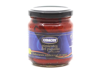 Pečená paprika celá 185g Cidacos