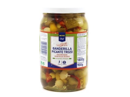 Banerillas s krájenou okurkou Pikant 1800g