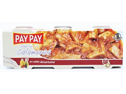 Kalamáry v salsa americana - PayPay  3x80g
