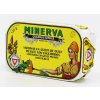 Sardiny v olivovém oleji pikant se zeleninou  Minerva 120g