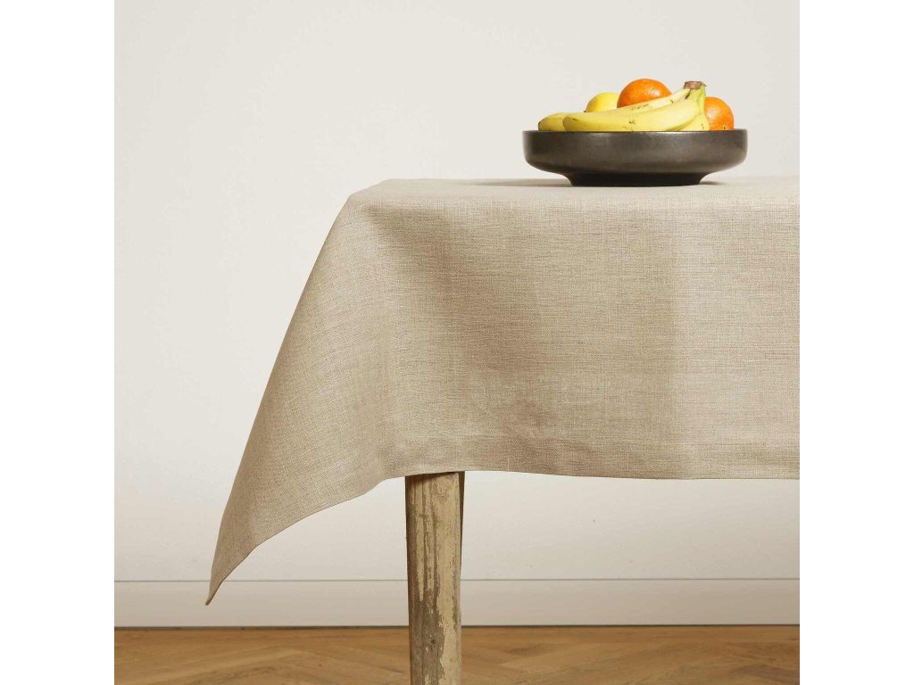 Linen tablecloth - Natural linen