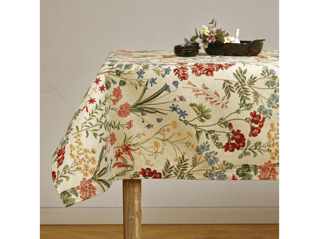 Tapestry tablecloth - Garden