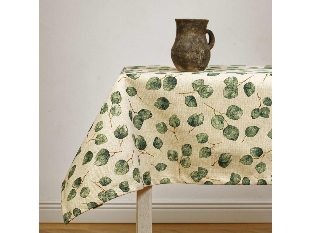 Tapisserie Tischdecke  - Gobelin Eucalyptus
