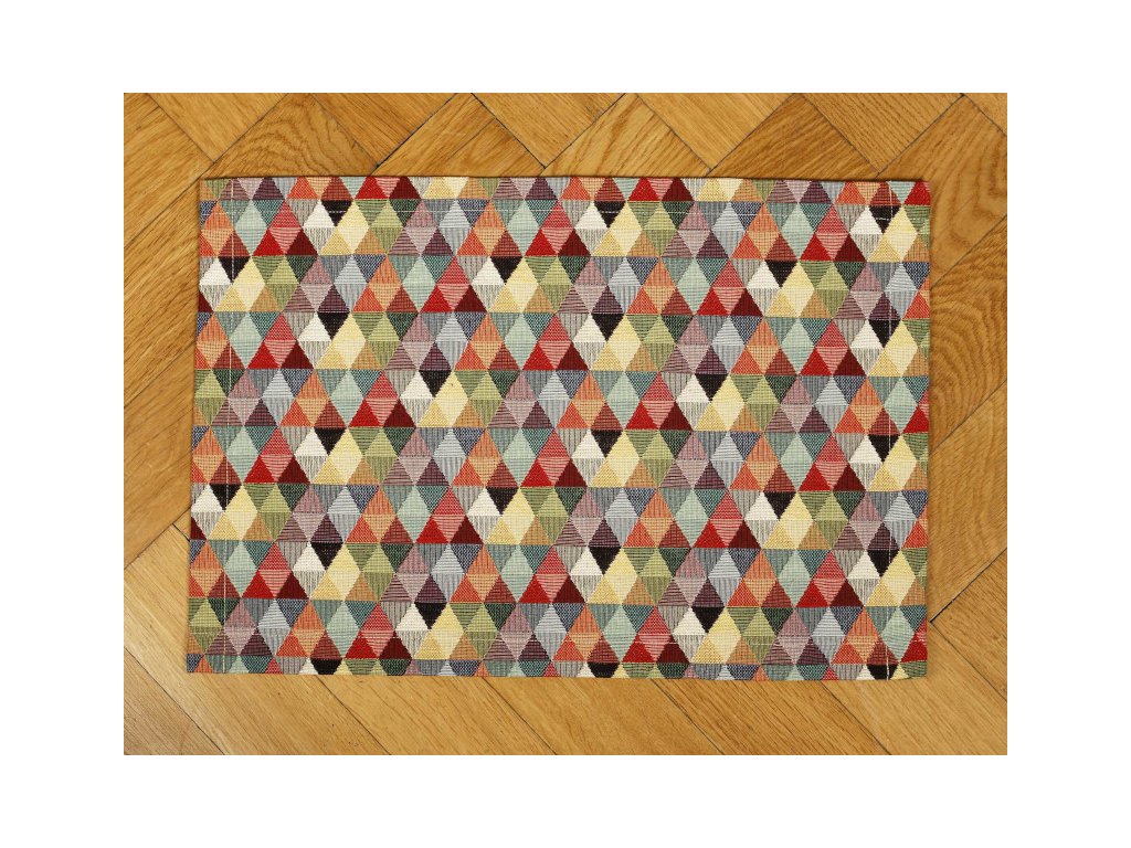 Tischsets 2er Set - Gobelin Sechseck klein