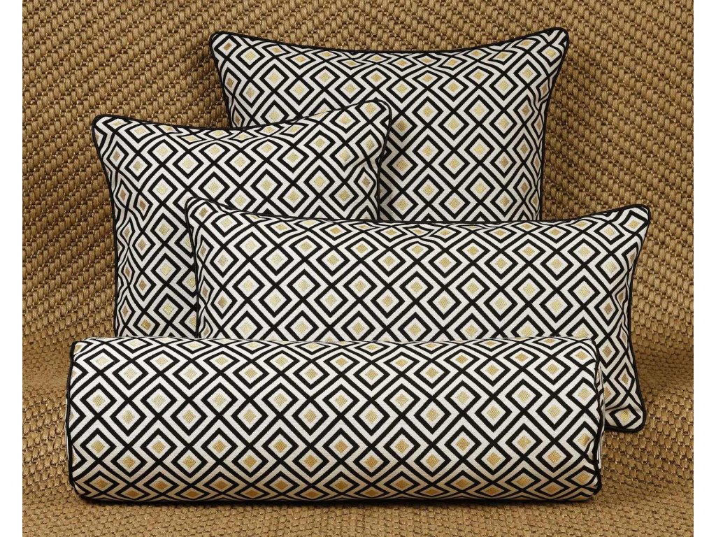 Polštář - Rhombus Gold II