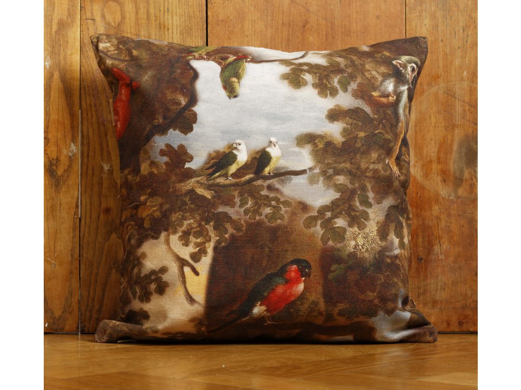Kissen - Birds & Monkey