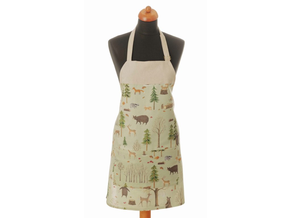 Apron - Green forest