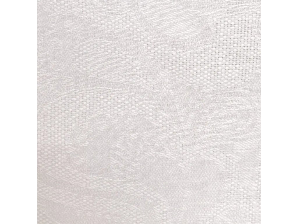 Window hanging White linen jacquard ornament