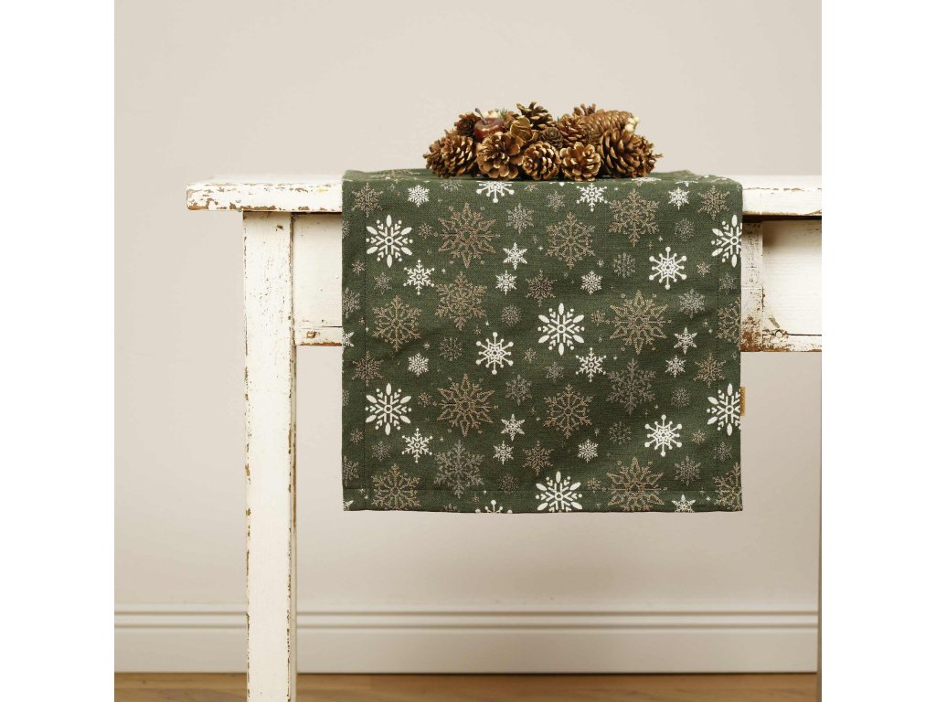 Table Runner - North green