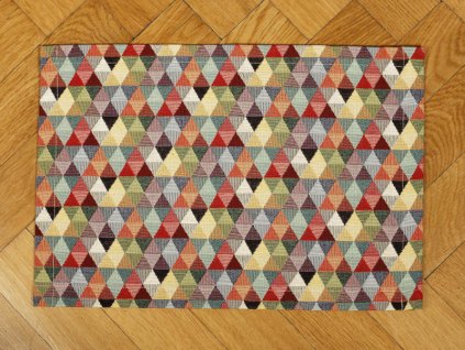 Tischsets 2er Set - Gobelin Sechseck klein