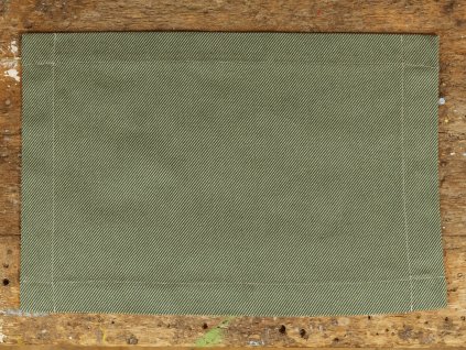 Tischsets 2er Set - Jacquard twill green