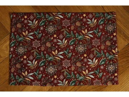 Tischset 2er Set - Moon red