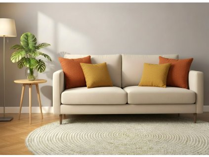 Boucle fox, mustard 2