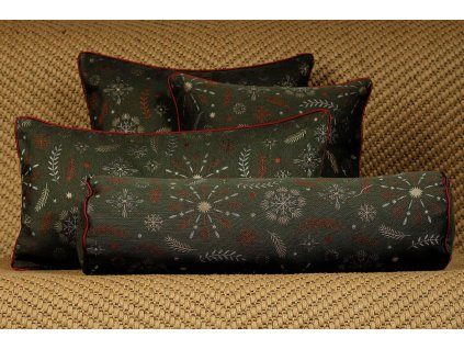 Christmas Pillow - Kirkenes green
