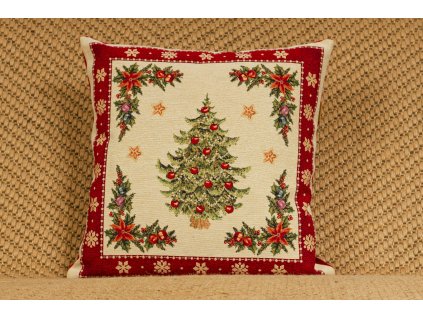 Christmas Pillow - Tapestry Lodi