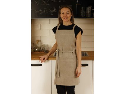 Apron - Natural Linen