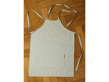 Kinderschürze - Grüner Streifen
