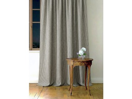 Závěs šedý prúžok