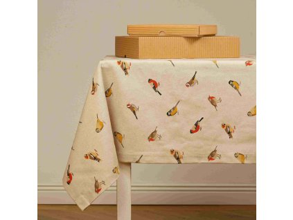 Bavlněný ubrus - Tiny birds