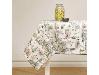 Christmas tablecloth - Snowcountry