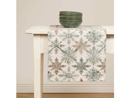 Christmas Table Runner - Snowflake
