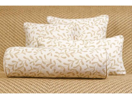 Christmas Pillow - Mistleteo crema