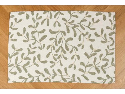 Tischsets 2er Set - Mistleteo green