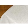 Linen tablecloth - White linen