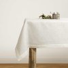 Linen tablecloth - White linen