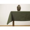 Cotton tablecloth - Dobby Green