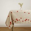 Cotton tablecloth - Poppies II