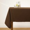Tischdecke - Boucle brown