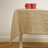 Linen tablecloth - Linen stonewashed sand