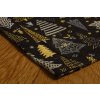 Christmas placemats 2pcs - Celebration black