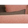 Povlak na polštář - Boucle gray/pink