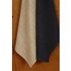 Linen Kitchen towel stonewashed stone&jeans, 2pcs