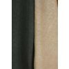 Linen Kitchen towel, stonewashed stone&petrol, 2pcs