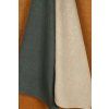 Linen Kitchen towel, stonewashed stone&petrol, 2pcs