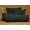 Leinen Kissen Leinen stonewashed petrol