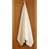 Utierky - ľan stonewashed sand&white, balenie 2 ks
