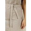 Apron - Gray stripes