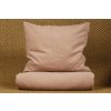 Leinen bettwäsche -  Leinen stonewashed old pink