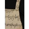 Apron - Music notes