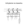 Fensterbehänge Leinen-Netz