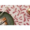 Christmas tablecloth - Mistleteo red