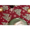 Christmas tablecloth - Candlelight red