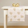 Christmas Table Runner - Julgran crema